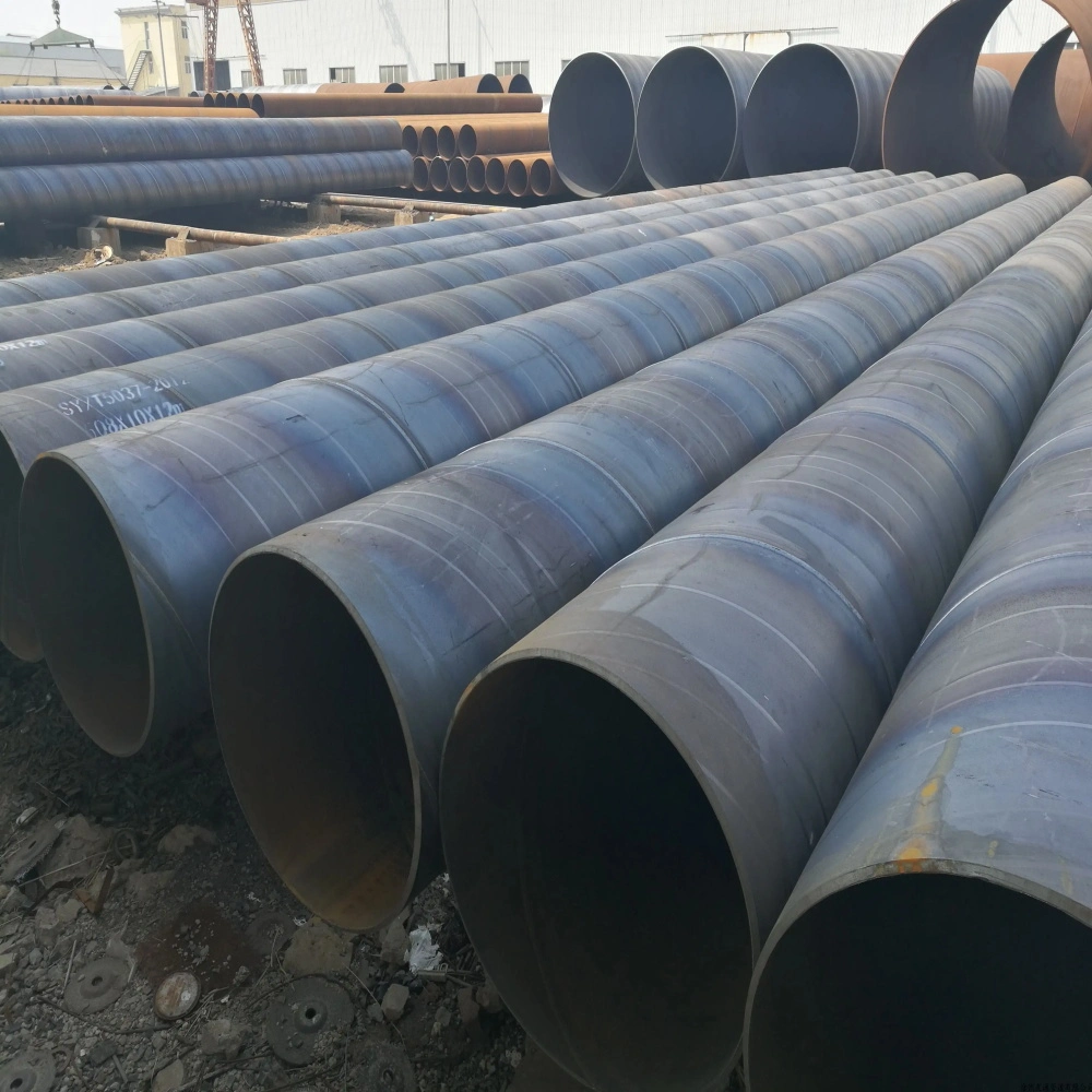 Factory Price SSAW Carbon Steel Tube Spiral Welded Pipe