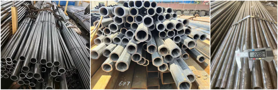 Hot Rolled Carbon Seamless Steel Pipe St37 St52 1020 1045 A106b Fluid Pipe