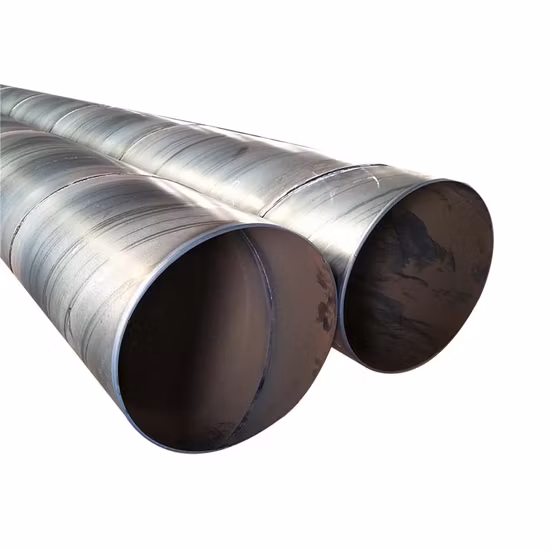 Precio de fábrica API Sch 40 Sch 80 SSAW Tubería de acero Tubería espiral Tubería soldada