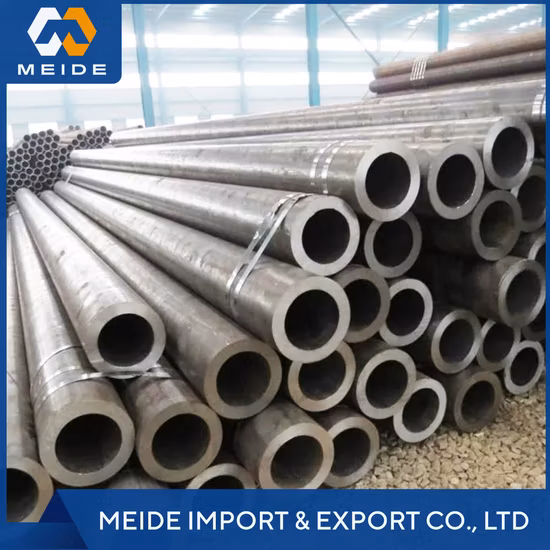 Tubo de acero sin costura (1030 10521020 1035 1045) para precisión/redondo/hueco/galvanizado/negro/carbono/aleación/inoxidable/aluminio/cobre