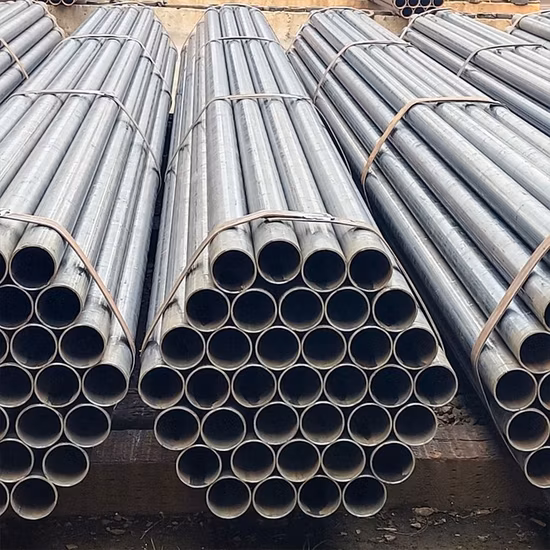 Q235 A53 Tubo sin costura de acero al carbono Tubo de acero sin costura Tubo de acero ERW Tubo de acero ASTM API 5L Tubo de acero ERW Alta calidad Personalizado Alta resistencia