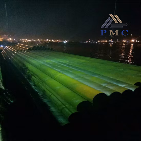 Tubo de acero al carbono soldado en espiral con sierra para tubería forzada hidroeléctrica